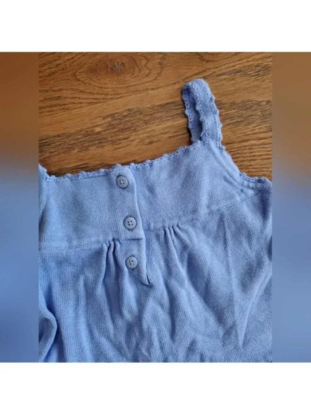 GYMBOREE Girls 2T Blue Knit Tank Dress